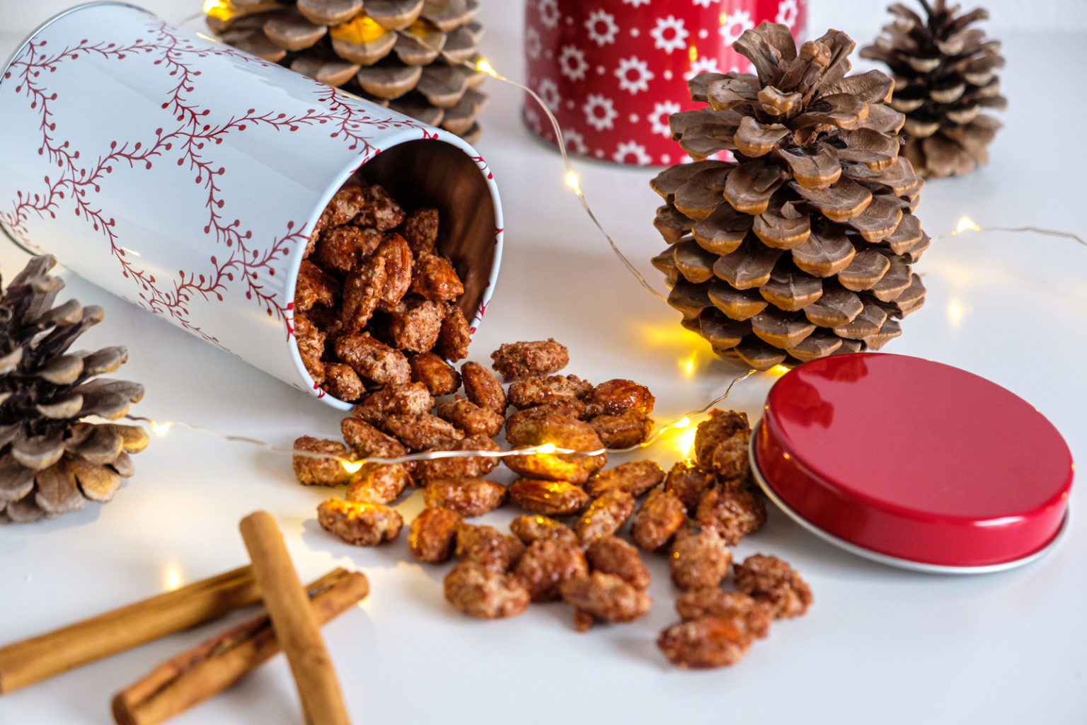 SugarCoated Cinnamon Almonds merinoandtomatoes