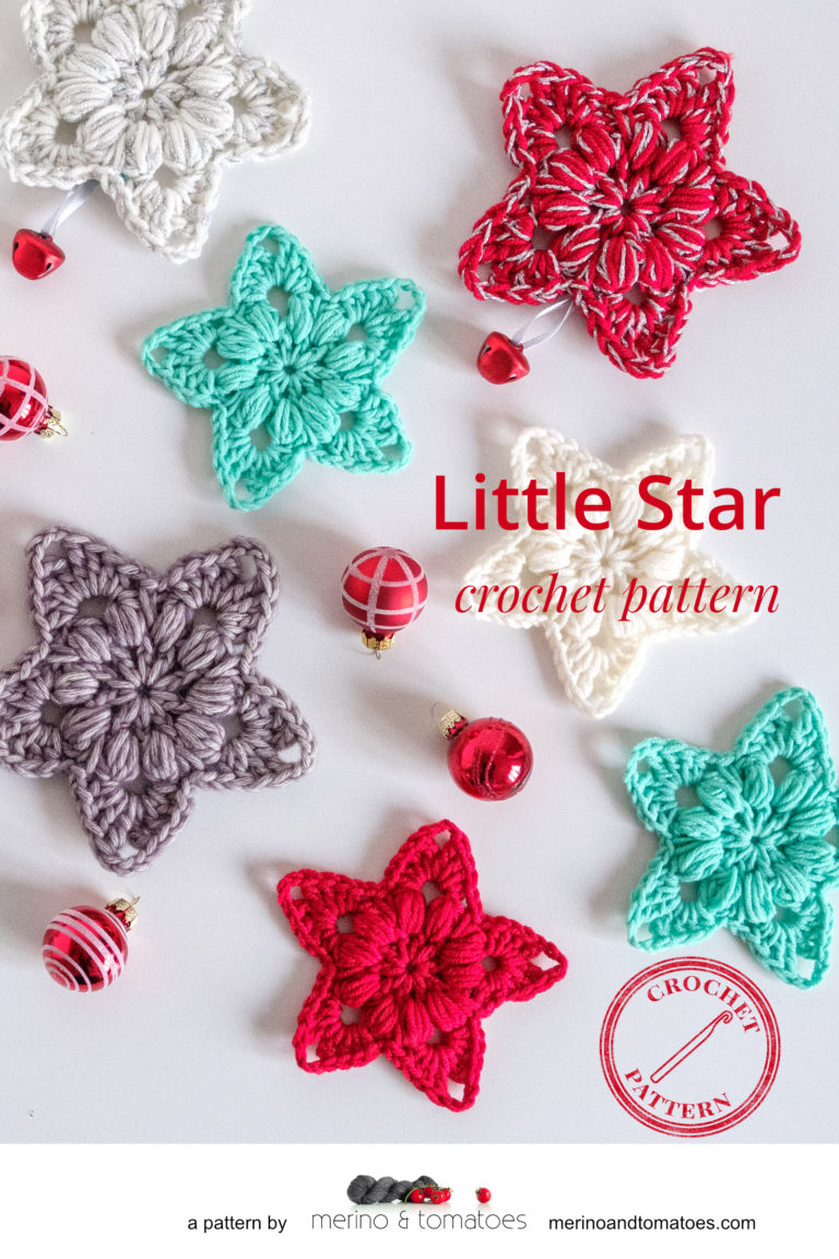 Little Star Crochet Pattern – merinoandtomatoes